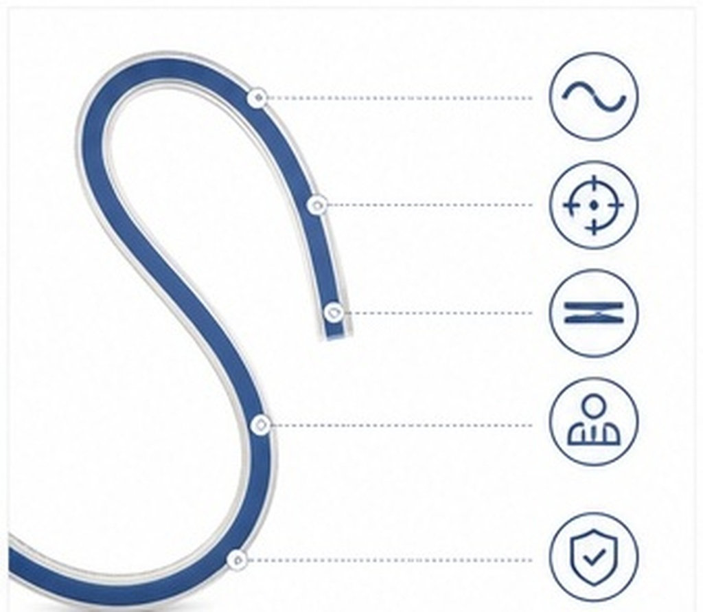 Tape Measure - 50Cm Snake Curve Ruler Flexible Measuring