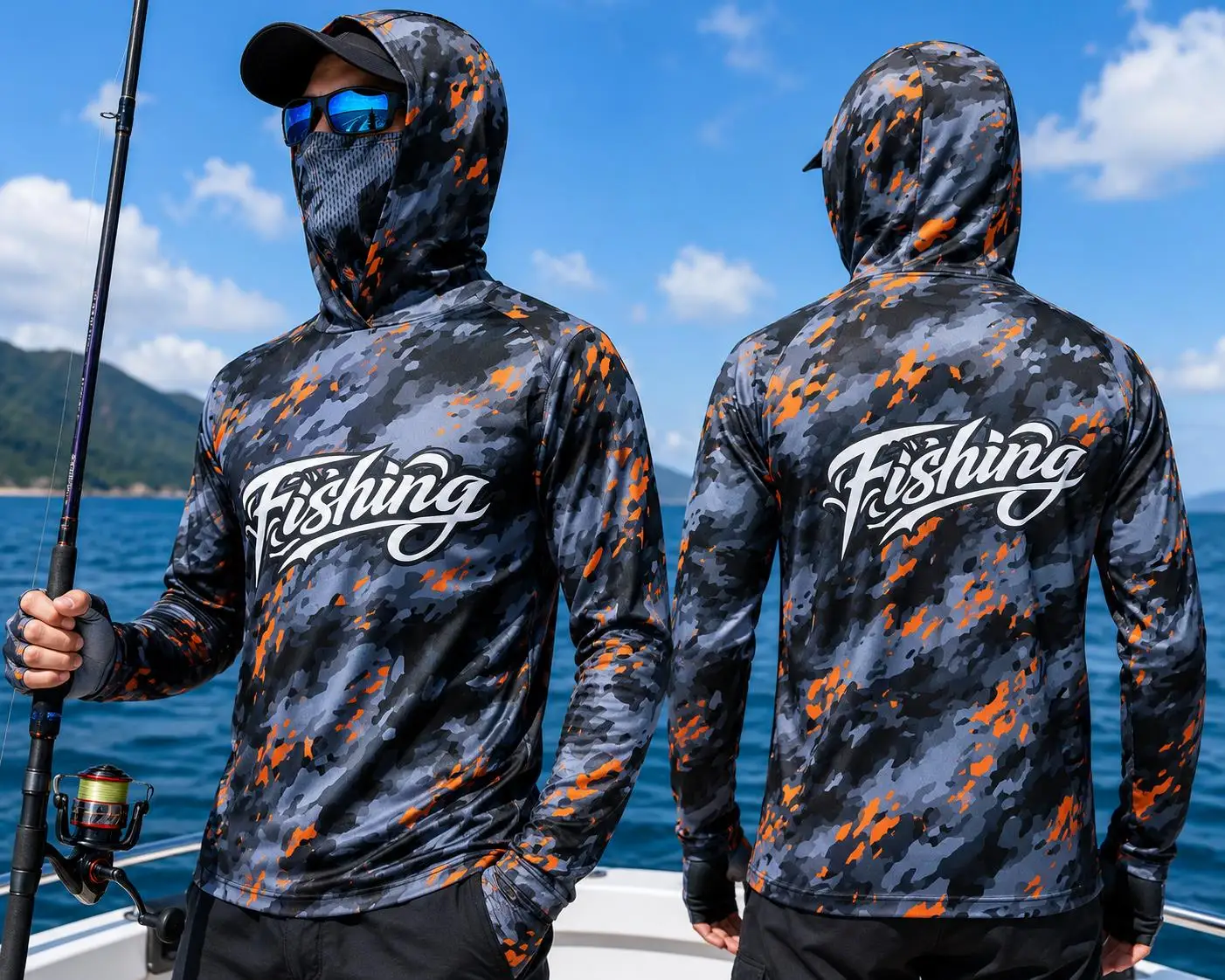 Mens Fishing Hooded Shirt UPF5 - đánh giá và giá Wallpaper