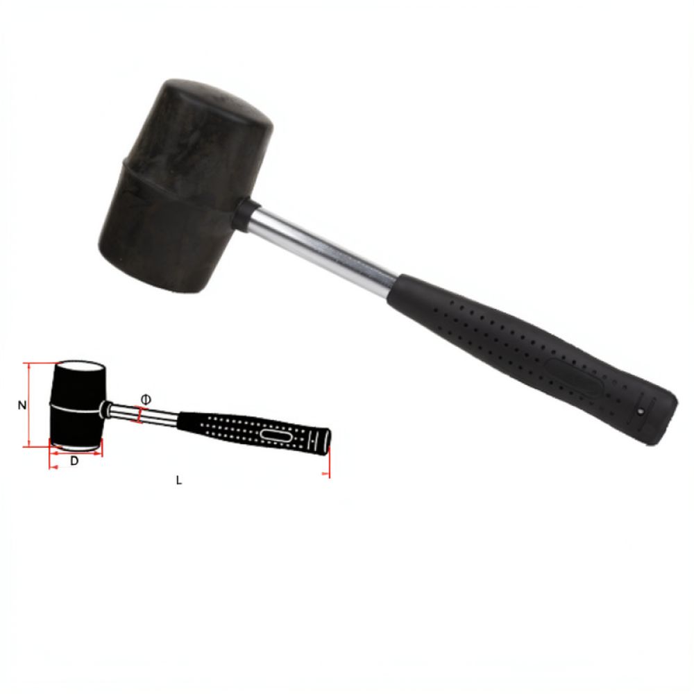 Ergonomic Rubber Mallet For Fu - đánh giá và giá Home Improvement Mark