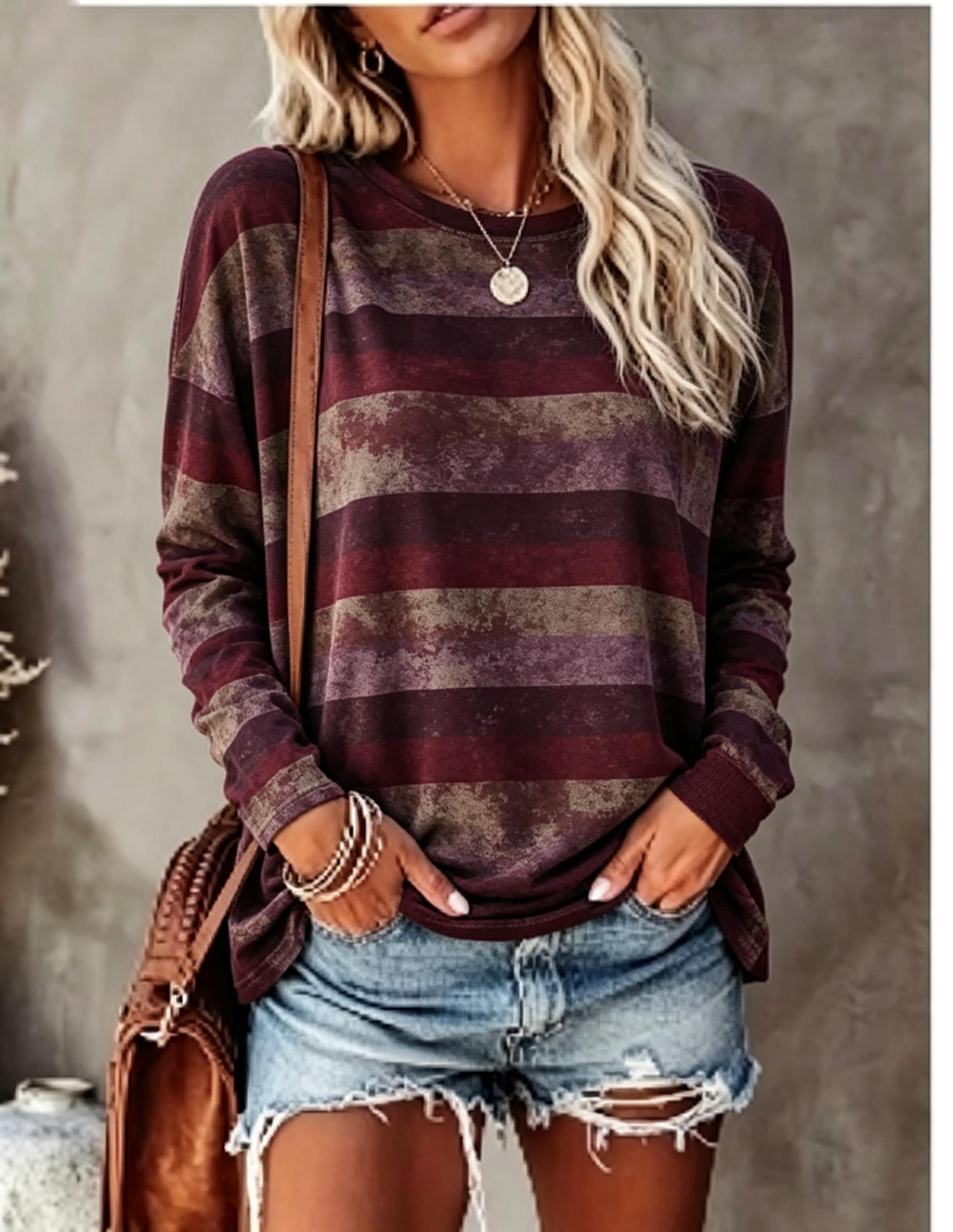 Women Long Sleeve T‑Shirt Vint - đánh giá và giá Wallpaper