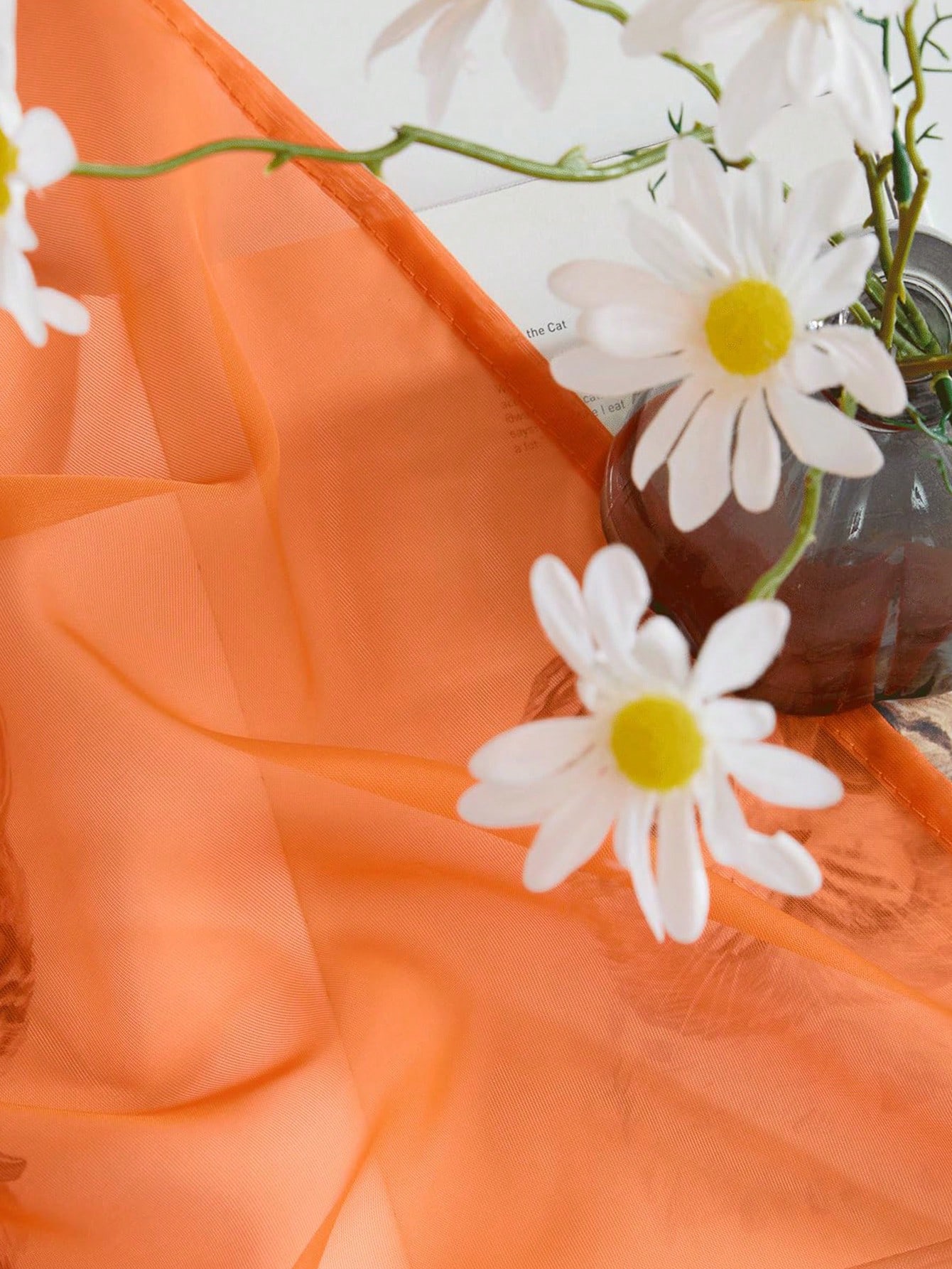 1pc Elegant Transparent Orange - đánh giá và giá Curtain Rods