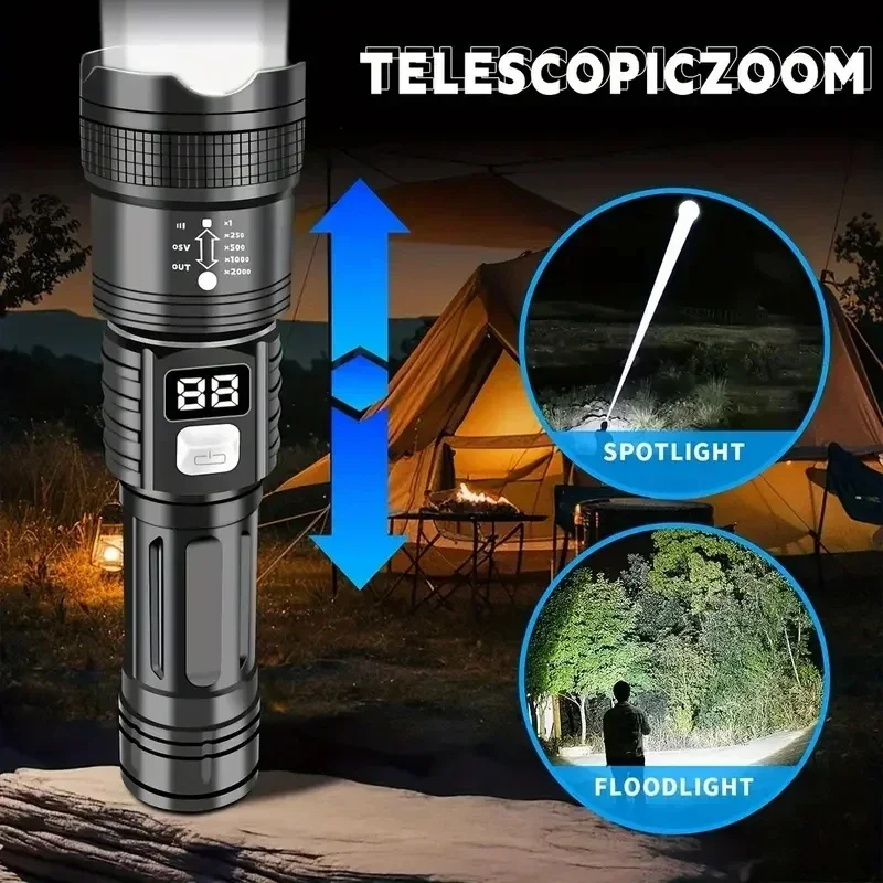 Zoomable Tactical Laser Flashl - đánh giá và giá Tape Measure
