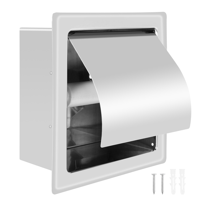 Stainless Steel Recessed Toile - đánh giá và giá Wallpaper