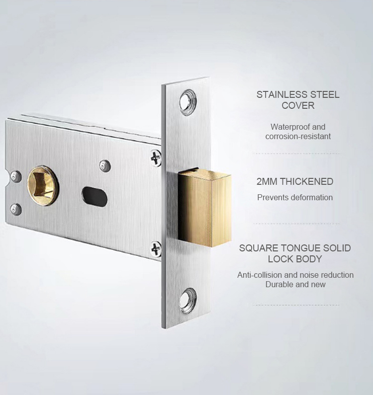 Modern Wooden Gold Silent Roun - đánh giá và giá Door Handle