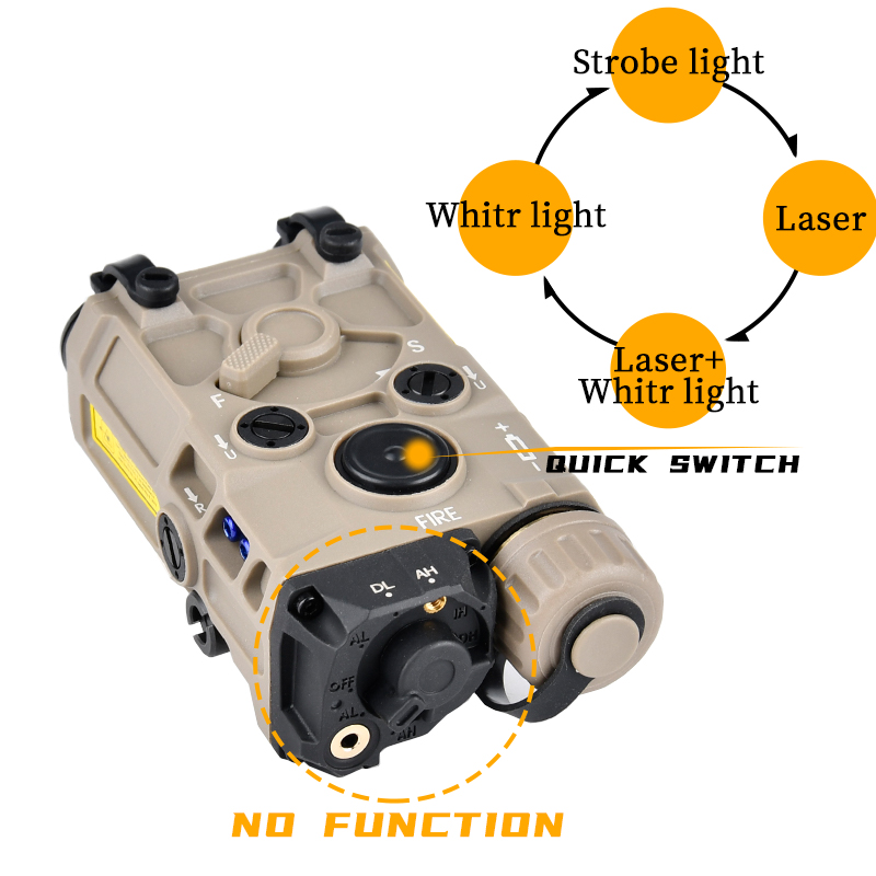 Tactical Eotech OGL Nylon Plas - đánh giá và giá Light Switch