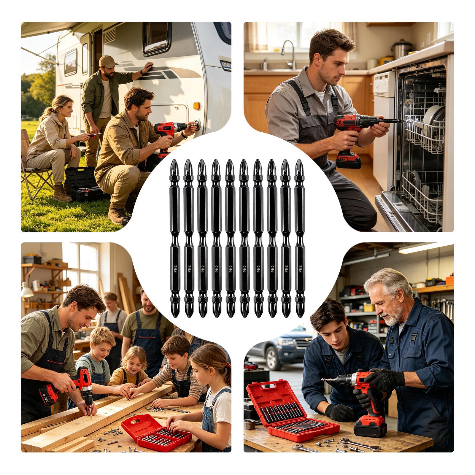Magnetic Bits Double-Ended Mag - đánh giá và giá Drill Bits